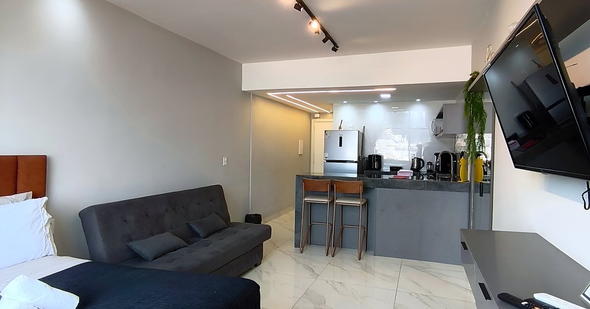 Centro | quarto e sala reformado e pronto para morar